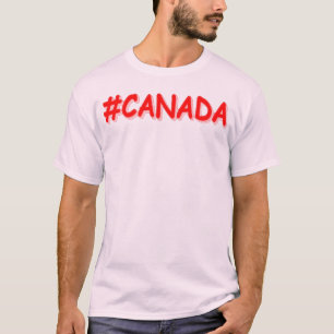 "#CANADA" Niedliche Ausdrucksgestaltung. Jetzt kau T-Shirt