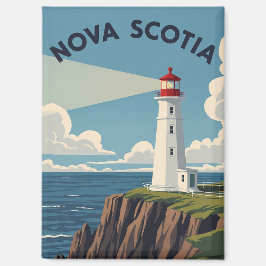 Canada Nova Scotia Lighthouse Magnet