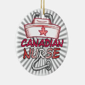 Canada Nurse Keramikornament (Rechts)