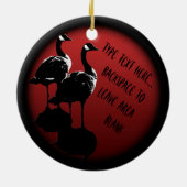 Canada Ornament Personalisiert Canada Goose Souven (Hinten)