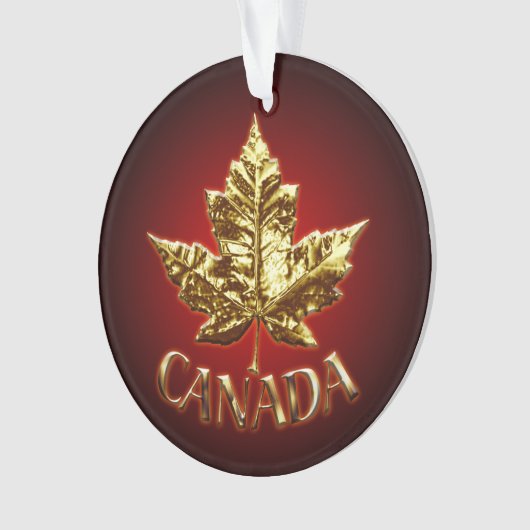 Canada Ornament Souvenir Personalisiert Canada Gif (Vorderseite)