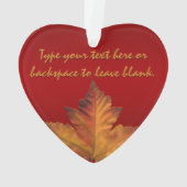 Canada Ornament Souvenir Personalisiert Canada Gif (Rückseite)