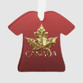 Canada Ornament Souvenir Personalisiert Canada Gif (Vorderseite)