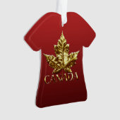 Canada Ornament Souvenir Personalisiert Canada Gif (Vorderseite)