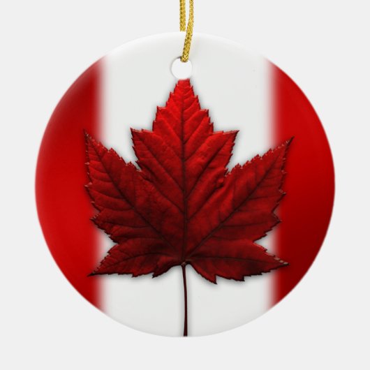 Canada Ornament Souvenir Personalisiert Canada Gif (Vorne)