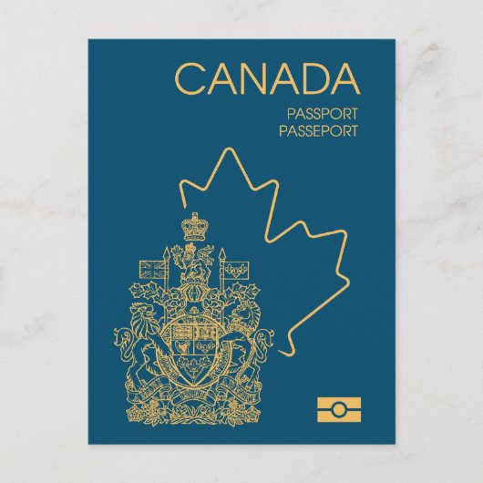 Canada passport postkarte (Vorderseite)