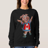 Canada pig fan sweatshirt (Vorderseite)