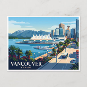 Canada Place Vancouver Postkarte