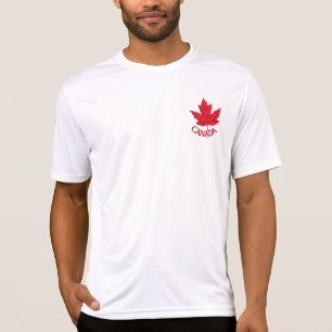 Canada Polo Shirt Men's Souvenir Canada Golf Shirt