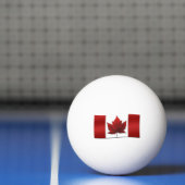 Canada Pong Ball Personalisiert Canada Balls Tischtennisball (Netto)