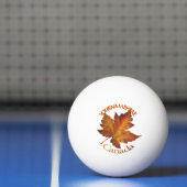 Canada Pong Ball Personalisiert Canada Balls Tischtennisball (Netto)