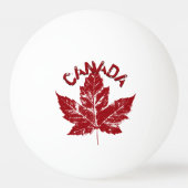 Canada Pong Ball Personalisiert Canada Balls Tischtennisball (Vorderseite)