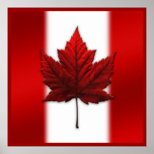 Canada Poster Canada Flag Souvenir Prints & Gifts