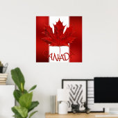 Canada Poster Canada Flag Souvenir Prints & Gifts (Heimbüro)