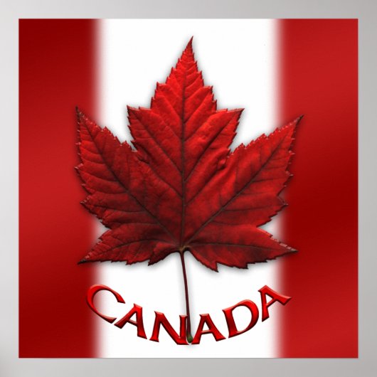 Canada Poster Canada Flag Souvenir Prints & Gifts (Vorne)