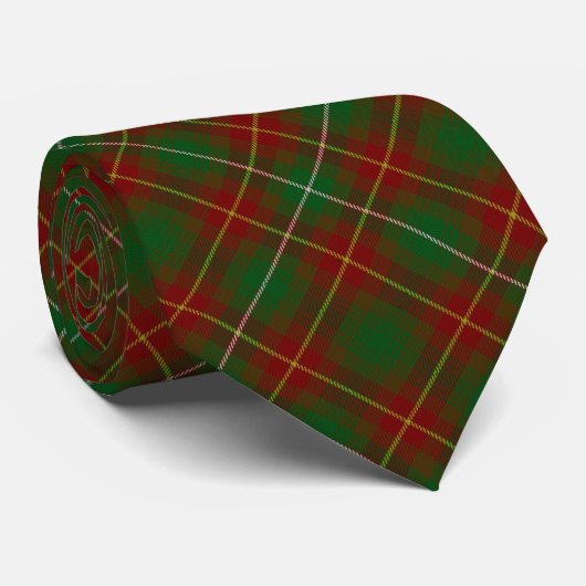 Canada - Prince Edward Island Tartan Krawatte (Gerollt)