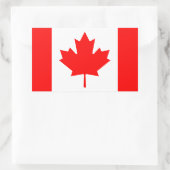 Canada Rechteckiger Aufkleber (Tasche)