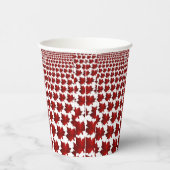 CANADA Red Maple Leaf Paper Cups Pappbecher (Rechts)