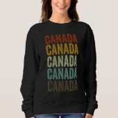 Canada Retro Vintage Sweatshirt (Vorderseite)