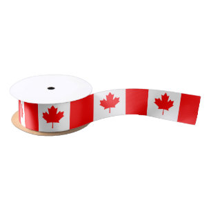 Canada Ribbon, Mode/Sport, kanadische Flagge Satinband