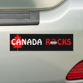Canada Rocks - Curling Autoaufkleber (Auf Auto)