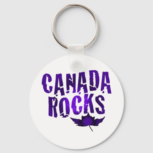 Canada Rocks Schlüsselanhänger (Vorderseite)