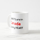 Canada Roots Kaffee Tasse (Vorderseite Links)