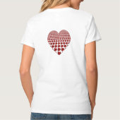 CANADA Rote Ahornblättern T - Shirt (Rückseite)