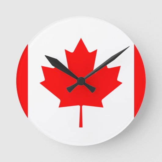canada runde wanduhr (Vorderseite)