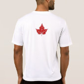 Canada Shirts Happy Canada Day T - Shirt (Rückseite)