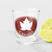 Canada Shot Glasses Canada Maple Leaf Souvenir Schnapsglas (Vorderseite)