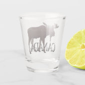 Canada Shot Glasses Canada Moose Souvenir Schnapsglas (Rückseite)
