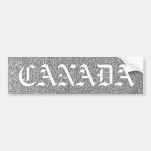 Canada silber autoaufkleber