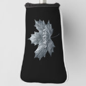 CANADA SILVER MAPLE LEAF GOLF HEADCOVER (Rotieren 90)