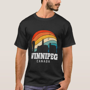 Canada Skyline City Winnipeg T-Shirt