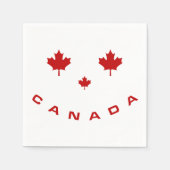 Canada Smile Napkins Serviette (Vorderseite)