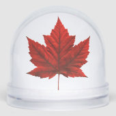 Canada Snow Globe Custom Canada Snow Globes Schneekugeln (Vorderseite)