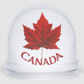 Canada Snow Globe Custom Canada Snowglobe Schneekugeln (Vorderseite)