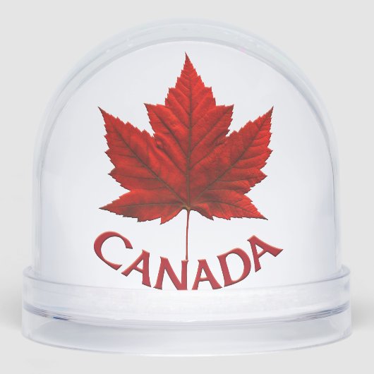 Canada Snow Globe Custom Canada Snowglobe Schneekugeln (Vorderseite)