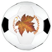 Canada Soccer Ball Personalisiert Maple Leaf Balls (Gedreht)