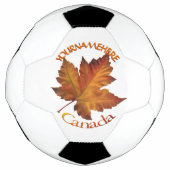 Canada Soccer Ball Personalisiert Maple Leaf Balls (Vorderseite)