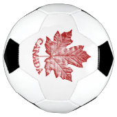 Canada Soccer Ball Personalisiert Maple Leaf Balls (Gedreht)
