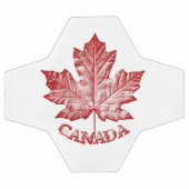 Canada Soccer Ball Personalisiert Maple Leaf Balls (Flach)