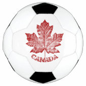 Canada Soccer Ball Personalisiert Maple Leaf Balls (Vorderseite)