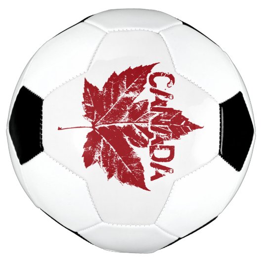 Canada Soccer Ball Personalisiert Maple Leaf Balls (Gedreht)