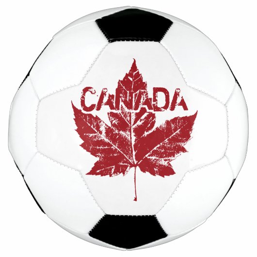 Canada Soccer Ball Personalisiert Maple Leaf Balls (Vorderseite)