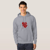 Canada Soccer Fan Leaf / Footballeur Canadien Hoodie (Vorne ganz)