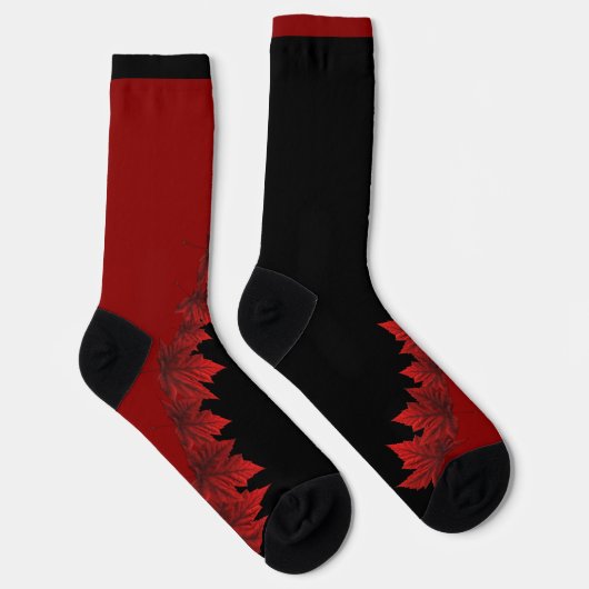 Canada Socks Canada Maple Leaf Socks Customize Socken (Rechts)