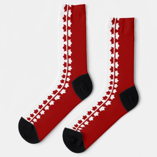 Canada Socks Canada Souvenir Socks Customize Socken (Linkes Detail)