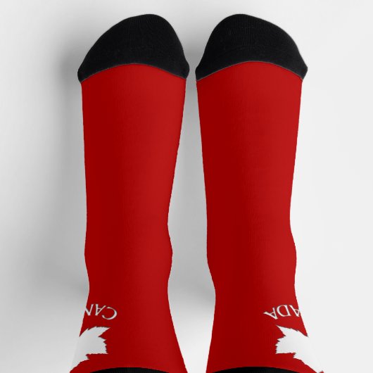 Canada Socks Canada Souvenir Socks Customize Socken (Oben)